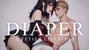 Diapered Boy Gets Handjob in Thick Padding - I Grind and Milk Your Messy Cum