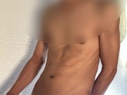 銭湯で後ろから友達がボクのチンポを握り激しく手コキしてきた。テクニシャンの友達に脱帽