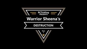 Warrior Sheena's Destruction Part: 1 (1080)