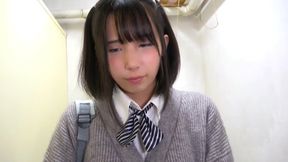 Five naive girls selling panties end up creamed in a filthy public restroom