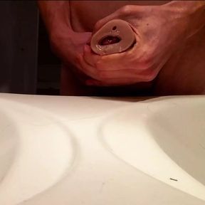 Big Cumshot with Fleshlight