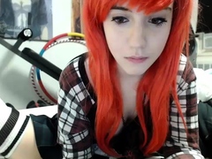 Lewd amateur brunette teen meg davis webcam masturbation