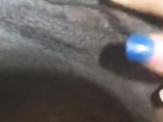 Nigerial Cam Girl Plays with Pussy on Instagram Live