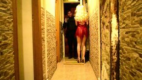 there is a knock on ariel ortiz s door, it was a police officer who wants sex with her
