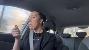 Smoking and driving - Landscape