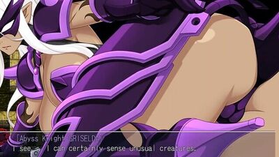 Orc rough anal pounding of busty teen anime priestess in HD hentai game
