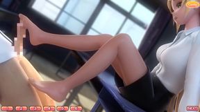 Emilia&#039;s Diary (sex Scenes) - Part 7 Pantyhose Foot Job by Loveskysanx