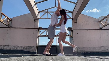 Public BDSM Humiliation With Carefree Goddess Sofi