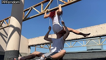 Public BDSM Humiliation With Carefree Goddess Sofi