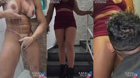 part 01.  menage com o amigo do trabalho do meu marido - ele me possuiu na frente do meu marido, como a putinha safada que eu queria ser.  meu marido, com a camera em punho, gravava cada segundo