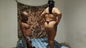 Chubby Latina! She Ends up Having Rough Sex with Her Best Friend Because Her Boyfriend Is at Work