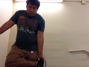 Small Cock Chubby Boy Gets Caught By Security In A Hotel