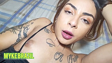 Estreia de Pietra Candy no canal, sexo oral quente e babado,anal apertado, ninfeta safadinha