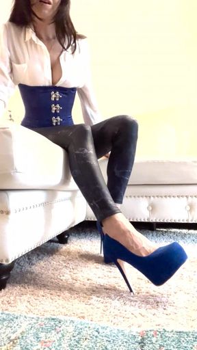 Blue-as-your-balls Edging JOI Part II