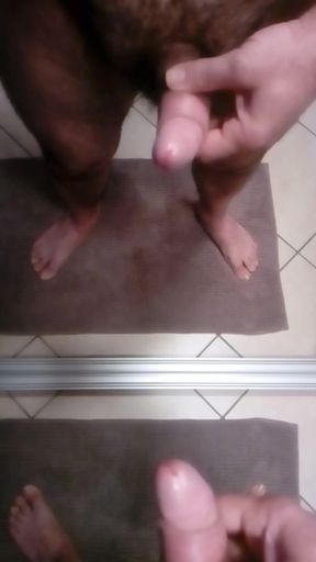 Masturbation in the mirror