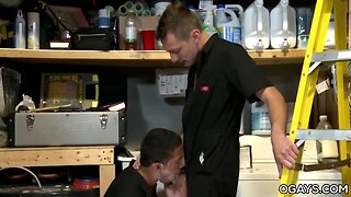 Interracial gay colleagues sasha alexander, mike maverick