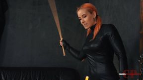 Thick cane, whip and thick spit part1 FHD MP4