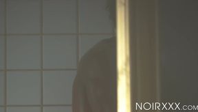 I sucked Jordan Jamesons black cock before he ravaged my shaved hole