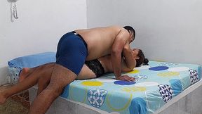 follada exclusiva con mi nueva ex mujer caliente en bragas en un cuarto de hotel porno colombiano - semen en el cono - hotwife yr - andy z 94