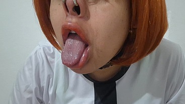 Ahegao Femboy Ben Tennyson Pumping her Bimbo Lips with Vacuum Machine in Sissyfication and Feminization Program