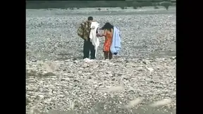 Hot Sexy MILF Fucked Doggy Style at the Beach and Cum on Her Ass