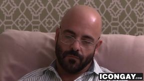 Horny psychotherapist Adam Russo fucks his patient roughly