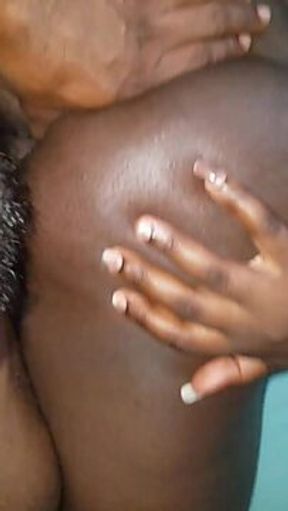 Ebony with a Big Ass Makes the Sexiest Sound Ever in Homemade Video