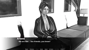 My GF gets humiliated watching her boyfriend get his cock sucked by a big black stud in 3D animation