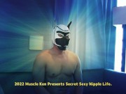【HENTAI JAPANESE MACHO KEN】乳首ビンビン物語！乳首が感じすぎるんです。