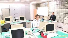 Office Babe Asami Ogawa Gets Fucked Hard In Elevator Encounter