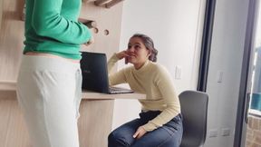 I follow my lesbian ex in her new apartment!!