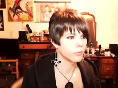 Short haired cutie