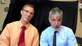 Giant Coworkers Give You Your Annual Peer Review