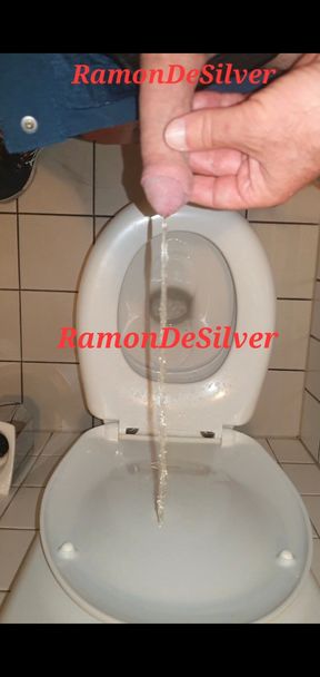 Master Ramon pisses toilet dirty, sorry for my golden champagne