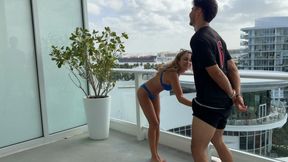 Ballbusting face slap Goddess Tiff