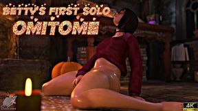 Betty Firts Solo - Dildo Masterbation.