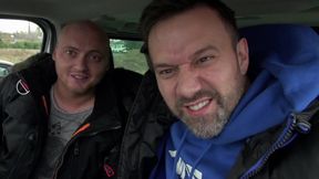 Blonde MILF sucks good cock in the car