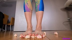 Sticky Marshmallow Crush - Food Crushing - HD MP4