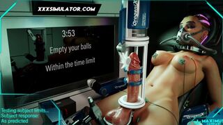 XXX Cyber LAB Automatic 3D Masturbation Machine