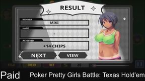 Sexy Anime Girls Play High-Stakes Poker for Erotic Rewards