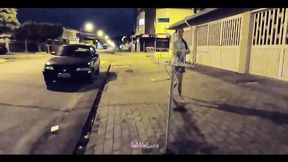 Breakfast in the Street! 18 Year Old Bitch Blowjob Me for Free in the Middle of the Street! Falled on the Net