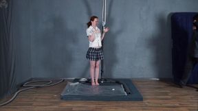 Flying in a vacuum bag with stretch wrap