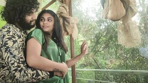 Sharp-tongued Sharun unwraps Vaishnavi's sultry nightie, Mallu lovers get intimate under translucent shadows