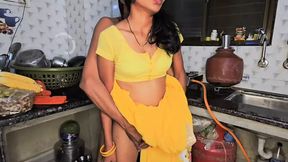 Your kitchen slim boy girl enjoys herself in audio sex