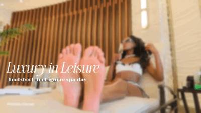 Luxury in Leisure | Footstool | Foot ignore spa day