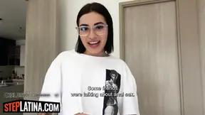 Stepdad takes Latina teen stepdaughter's ass virginity