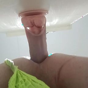 MsBenDover Self Pleasure fucking dildo doggystyle with closeup