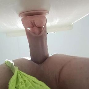 MsBenDover Self Pleasure fucking dildo doggystyle with closeup