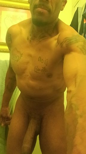 Dangling my dick