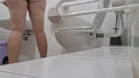 great collection of pee in public toilet